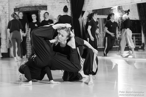 Probe zu THE TRUTH im TanzAreal Karlsruhe